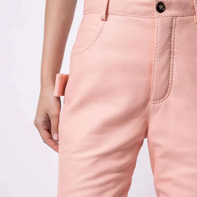 Bottega Veneta Casual Pants Women's Pink-4