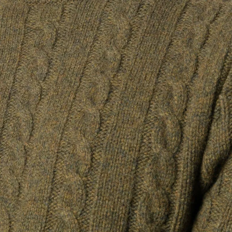 BARBOUR Sweater Men's Olive Green-4