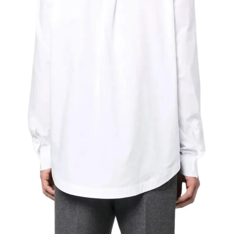 TRUSSARDI Shirts Men White-4