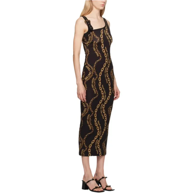VERSACE Chain Printed Sleeveless Top-3