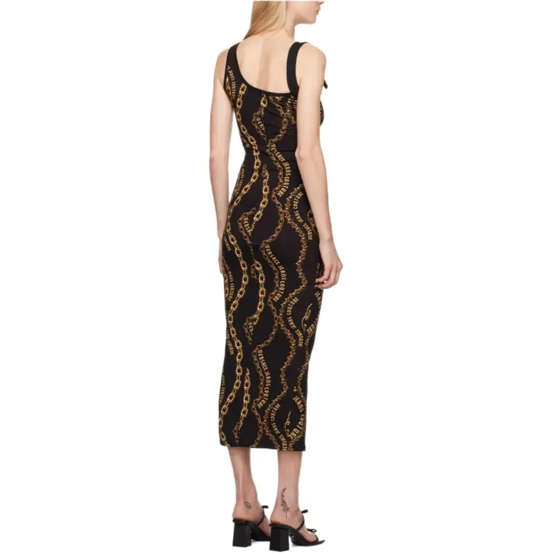 VERSACE Chain Printed Sleeveless Top-2