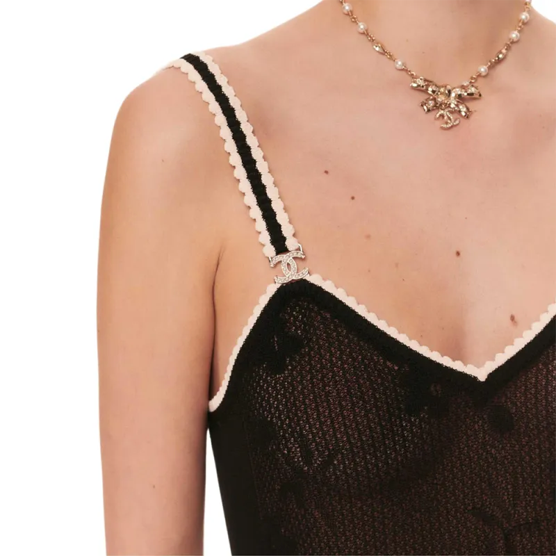 CHANEL FW24 Camisole Women's Black-2