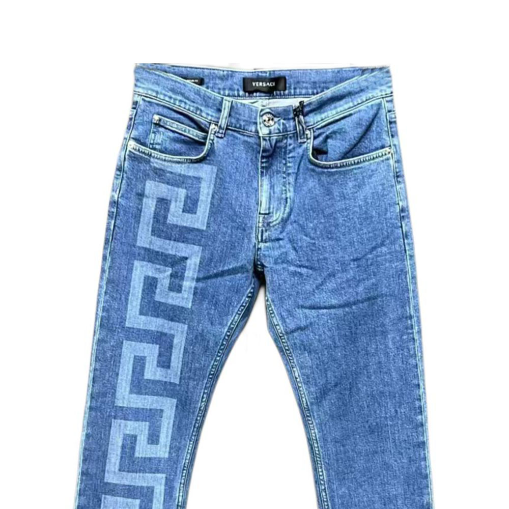 VERSACE Jeans Men Blue - POIZON