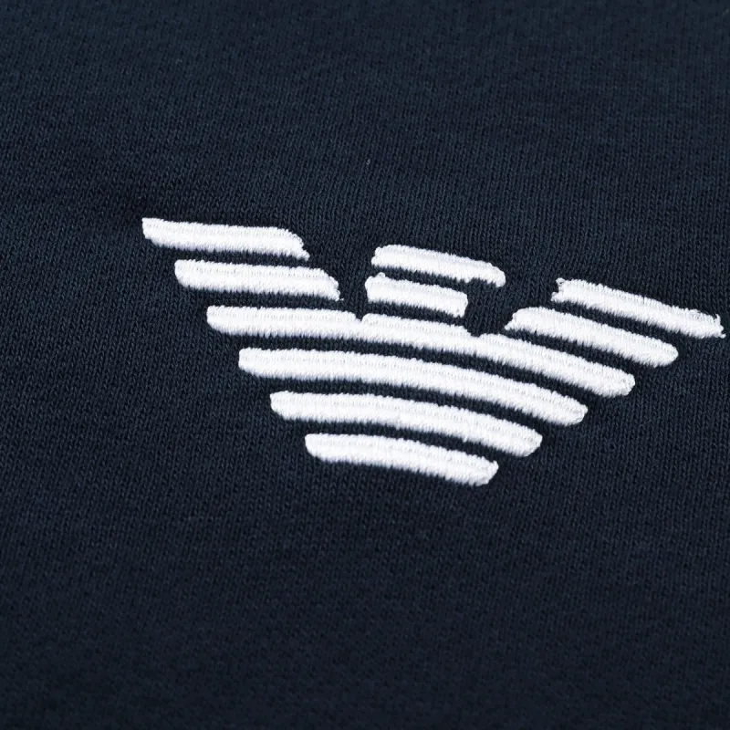EMPORIO ARMANI Logo embroidered Track Jacket-5
