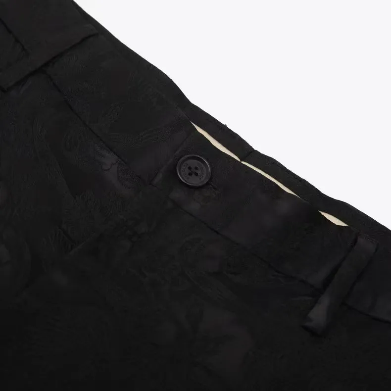 VERSACE FW23 Casual Pants Men's Black-4