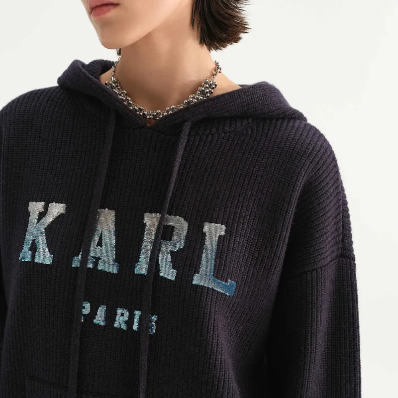 KARL LAGERFELD FW23 Sweatshirt Women's Black-2