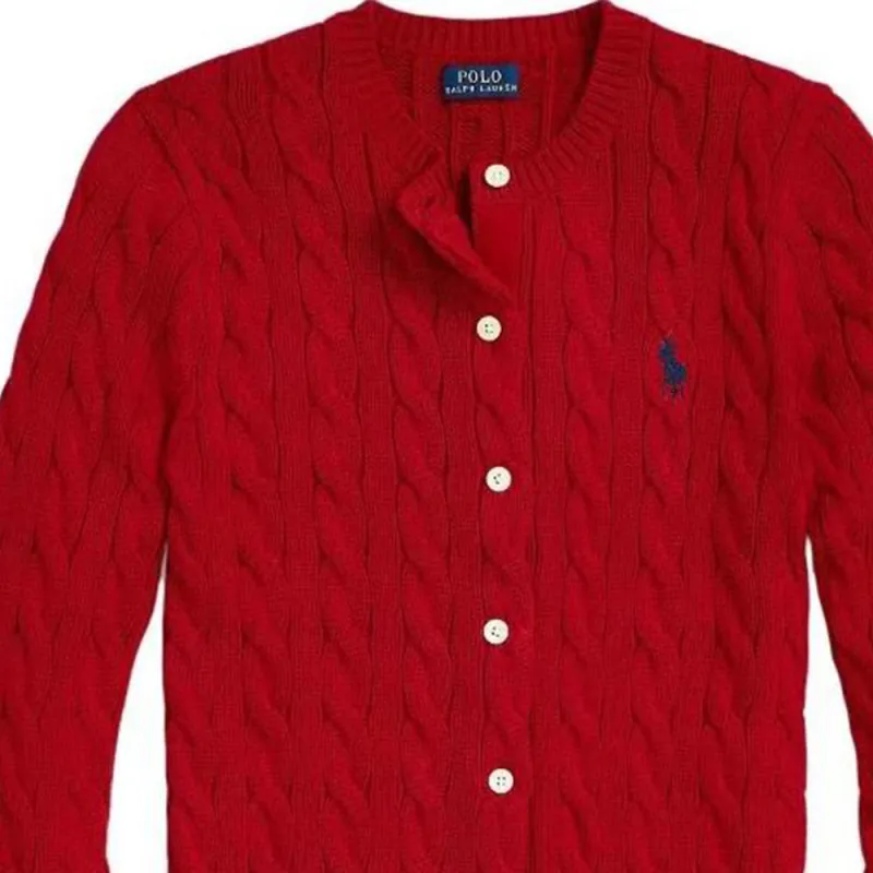 Polo Ralph Lauren SS23 Knitwear Women's Bright Red-4