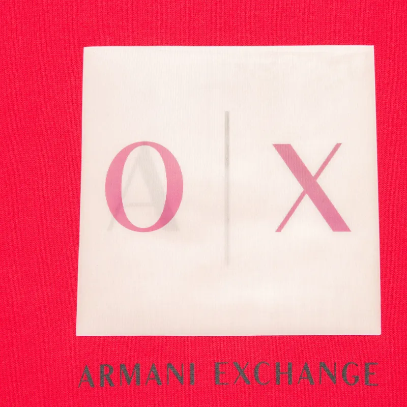 ARMANI EXCHANGEAE Sweatshirt Women's Red-8