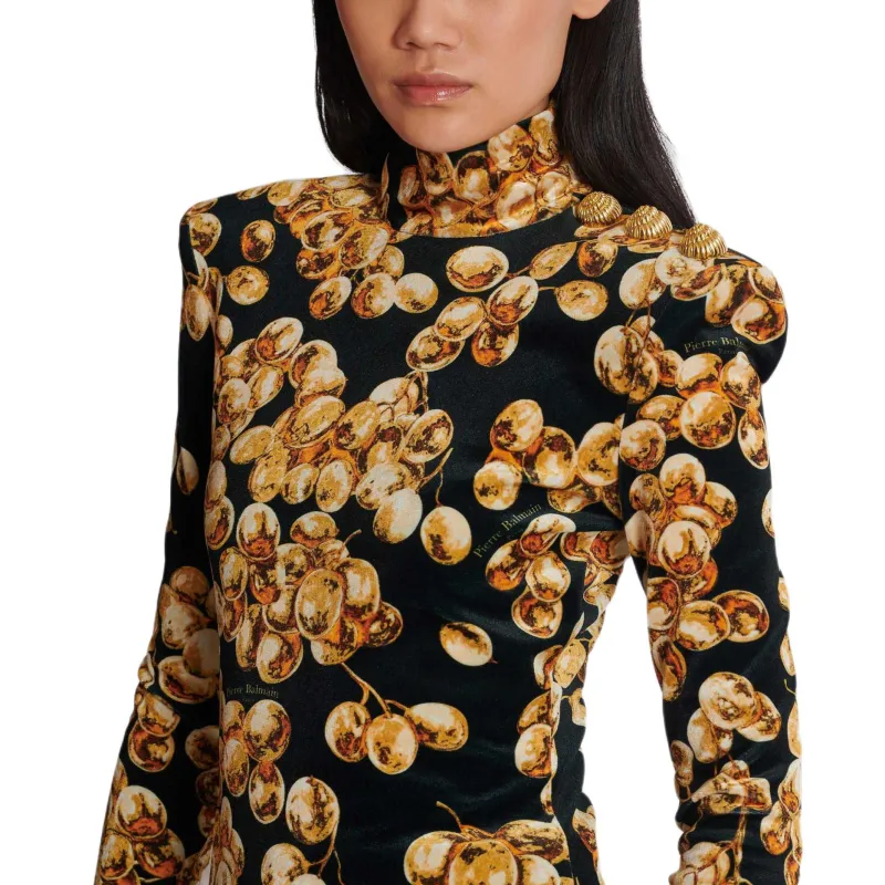 BALMAIN T-Shirts Women's Yellow-6