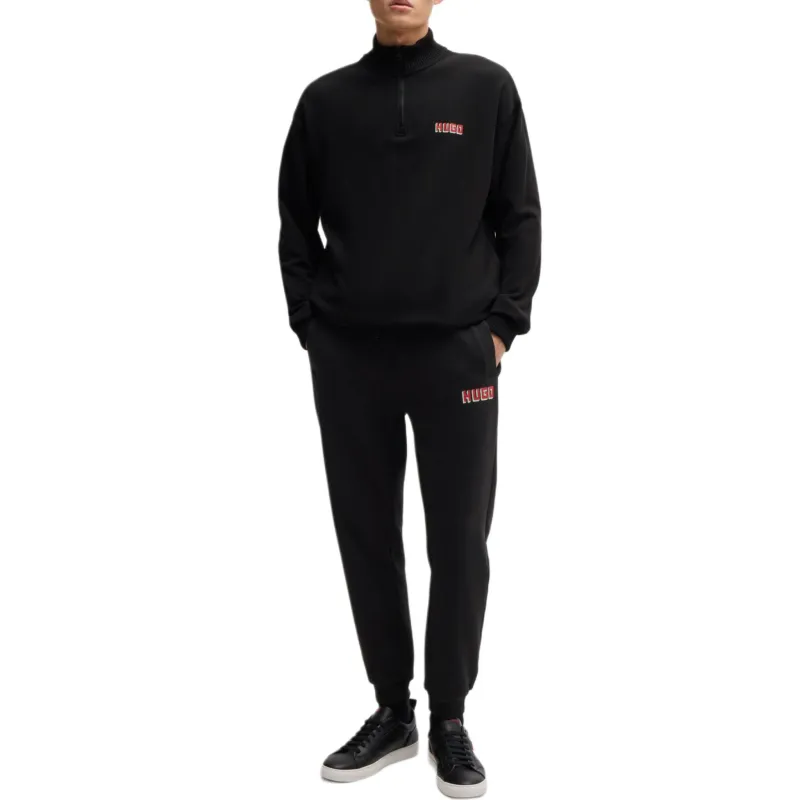 HUGO BOSS Logo print Cotton Sweatshirt-1