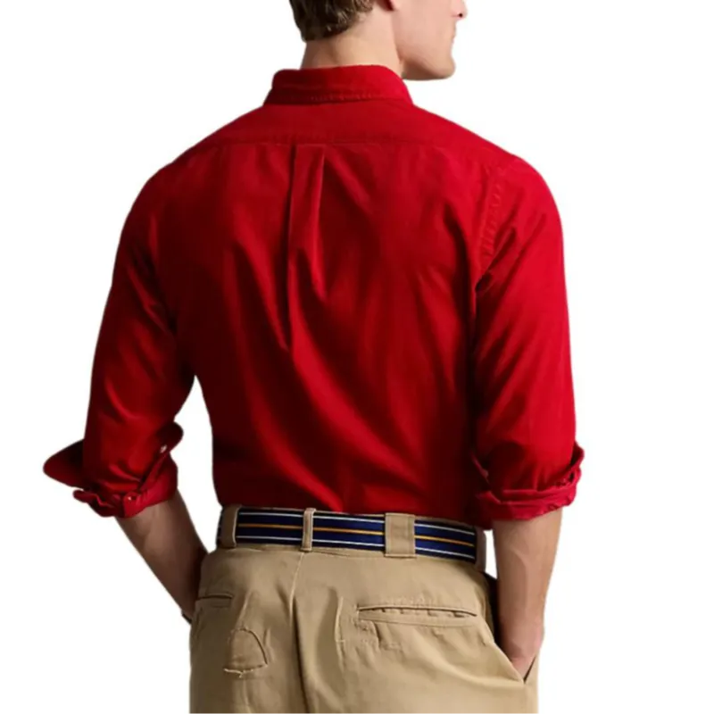 Polo Ralph Lauren SS22 Shirt Men's Red-3
