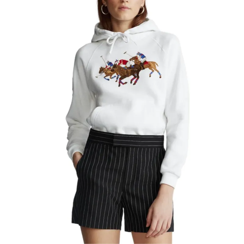 Polo Ralph Lauren FW23 Sweatshirt Women's White-3