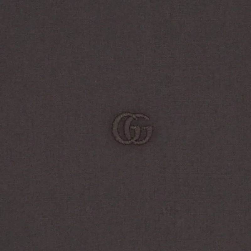 GUCCI SS22 Shirt Men's Dark Coffee-2