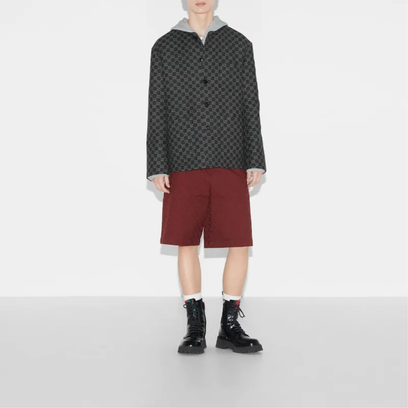 GUCCI FW24 Jackets Coats Men's Gray-1