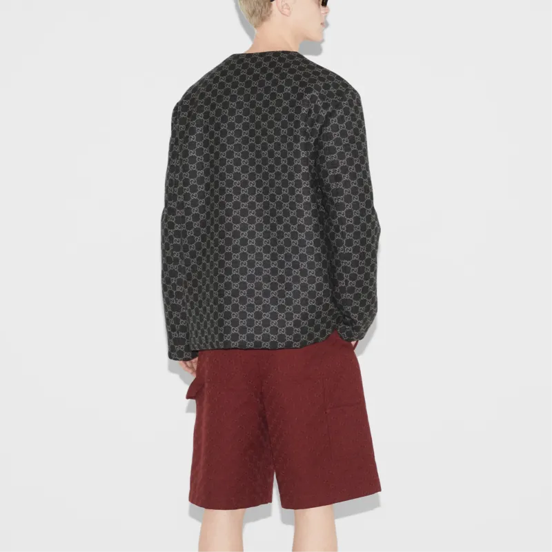 GUCCI FW24 Jackets Coats Men's Gray-4