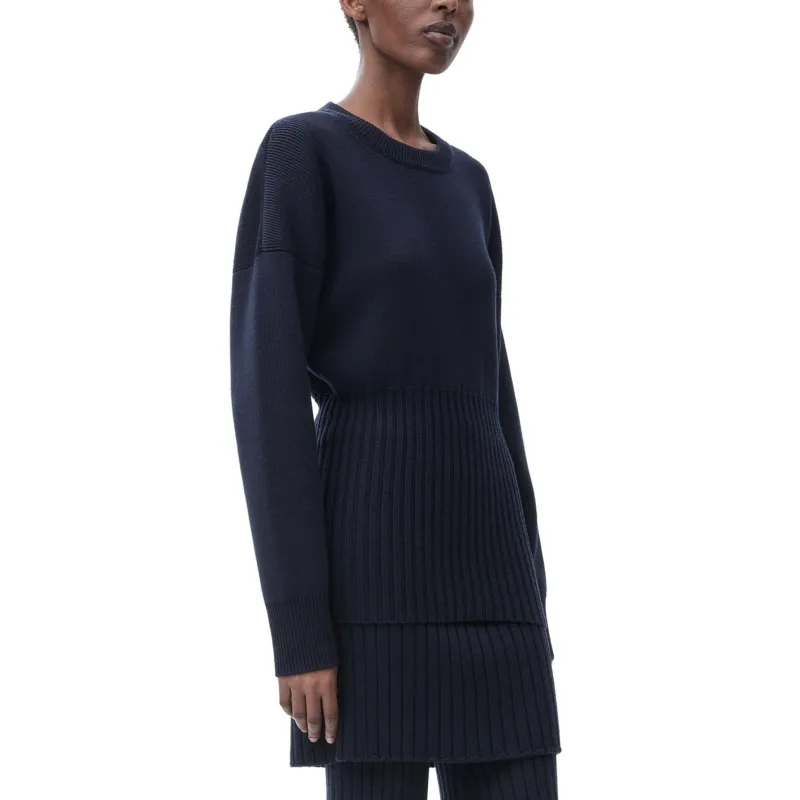 LOEWE Dropped Shoulder Knitted Jumper-3