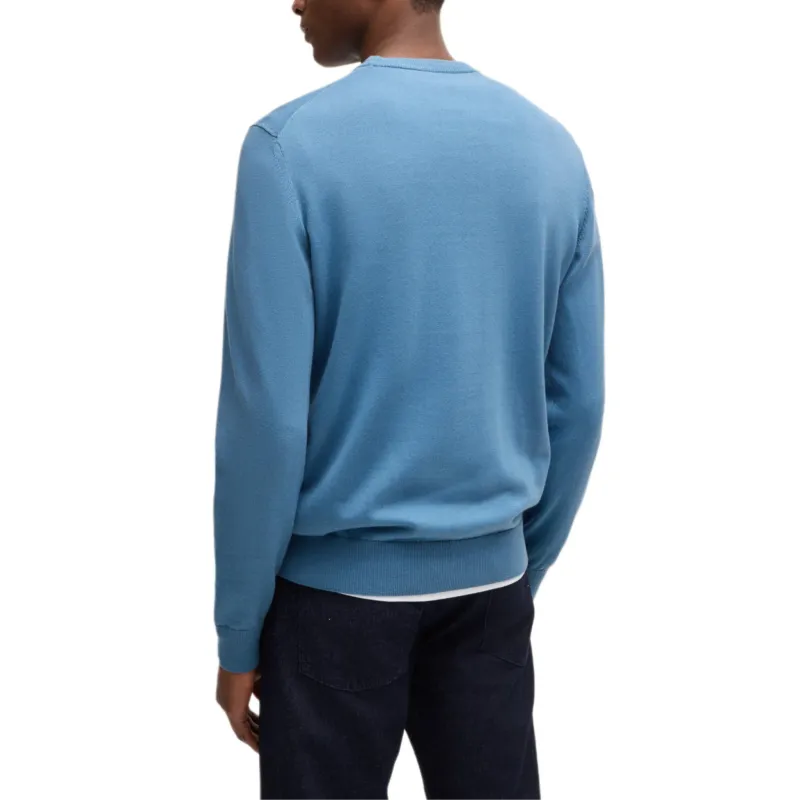 HUGO BOSS FW24 Sweater Men's Blue-3