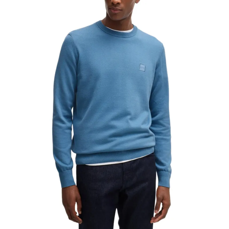 HUGO BOSS FW24 Sweater Men's Blue-2