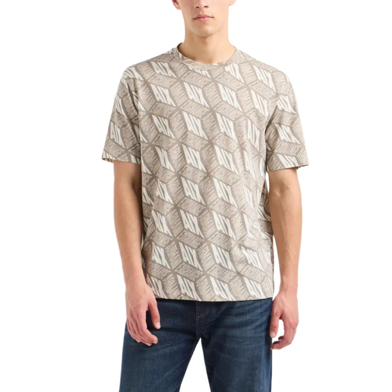 ARMANI EXCHANGE Logo print T shirt-1