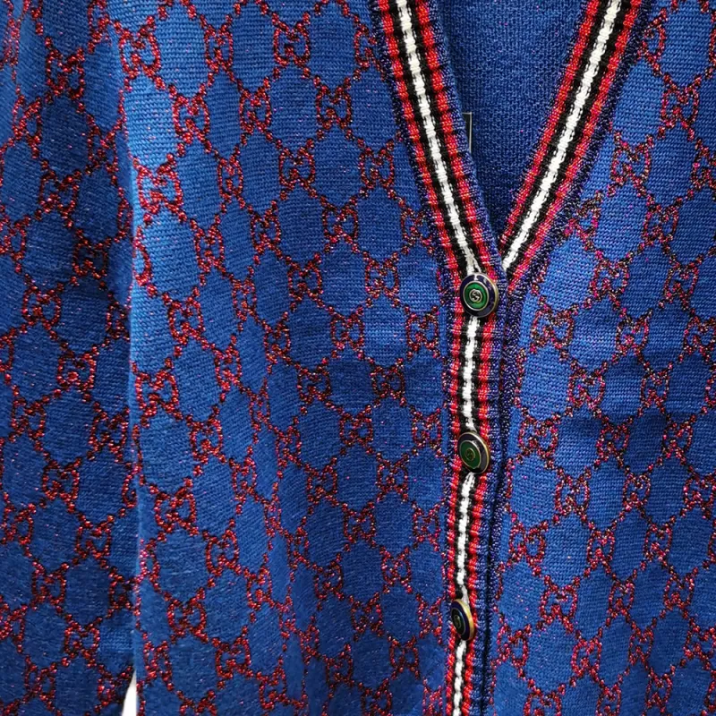 GUCCI FW24 Knitwear Women's Blue-1