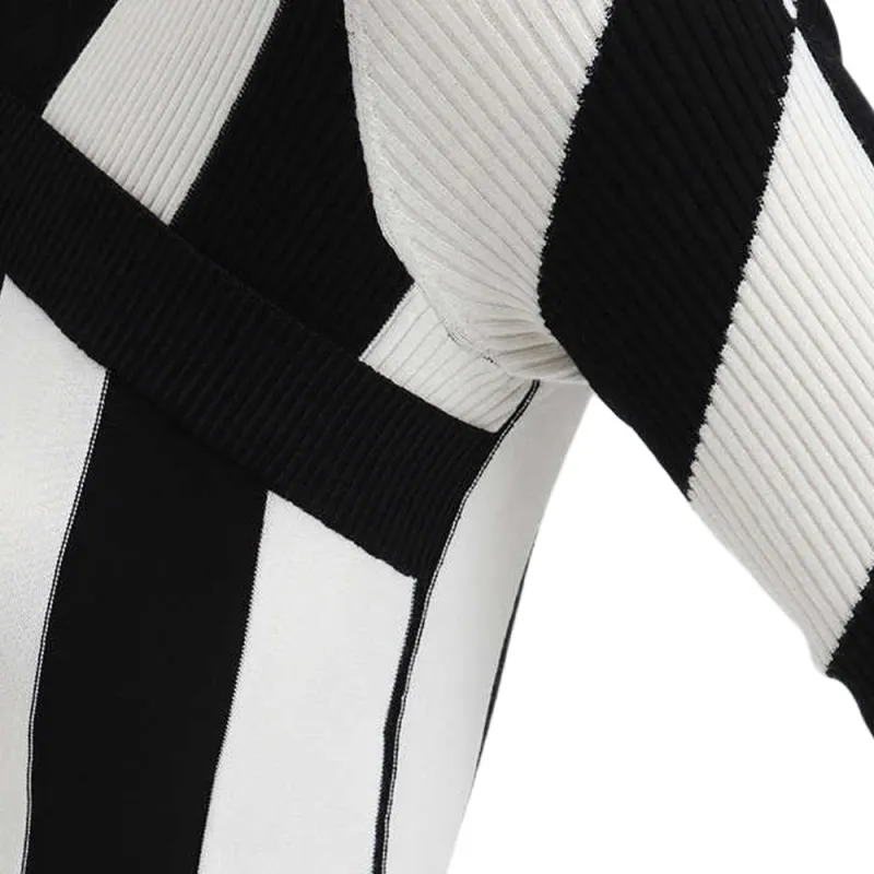 DVF Diane Von Furstenberg SS23 Knitwear Women's Black White-4