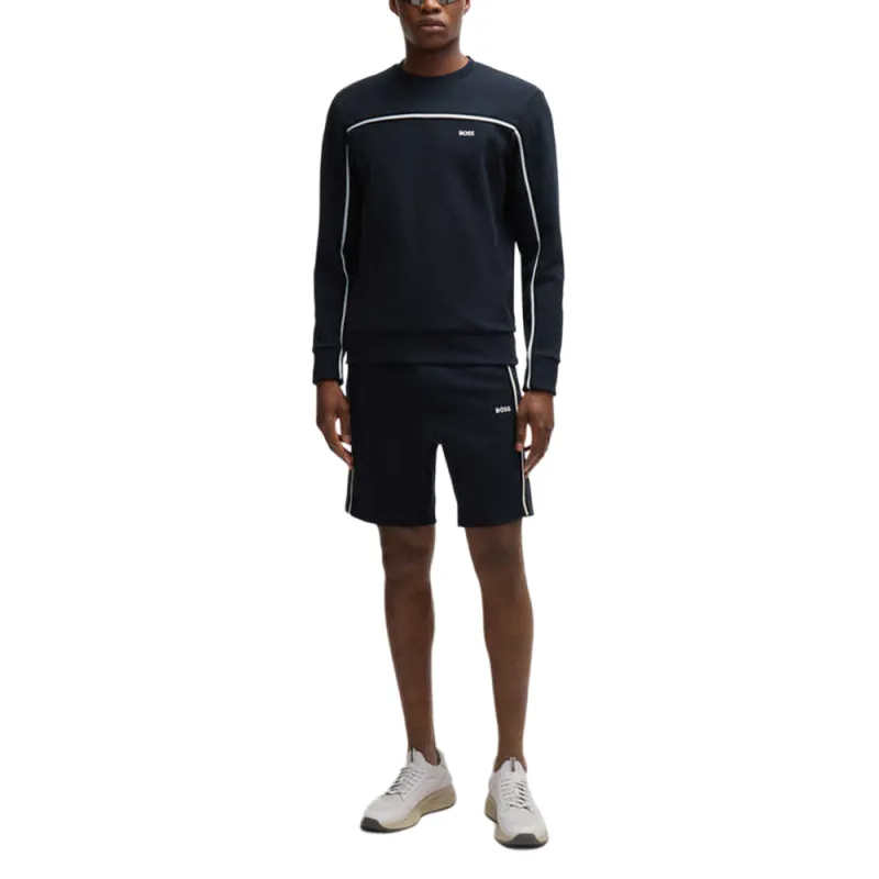 HUGO BOSS Tape Insert Crewneck Sweatshirt-2