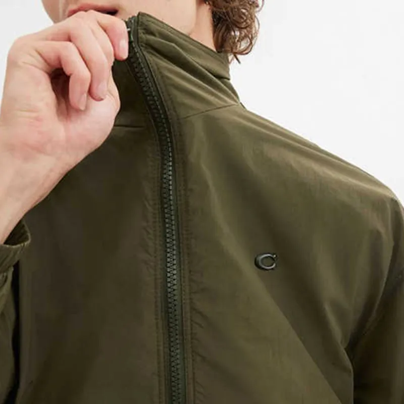 COACH FW24 Jackets & Coats Men's Green-3