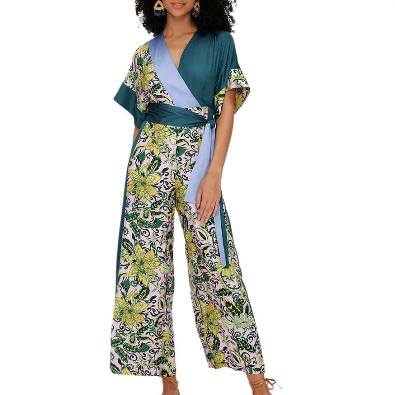 DVF Diane Von Furstenberg SS24 Jumpsuits Women's Mint Green-1