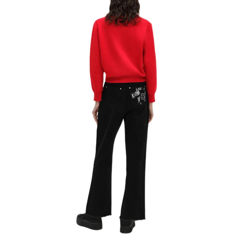 KARL LAGERFELD SS24 Sweater Women's Red-2