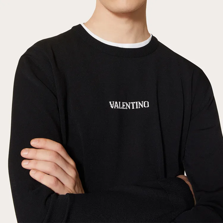 Valentino FW21 Sweater Men's Black-4