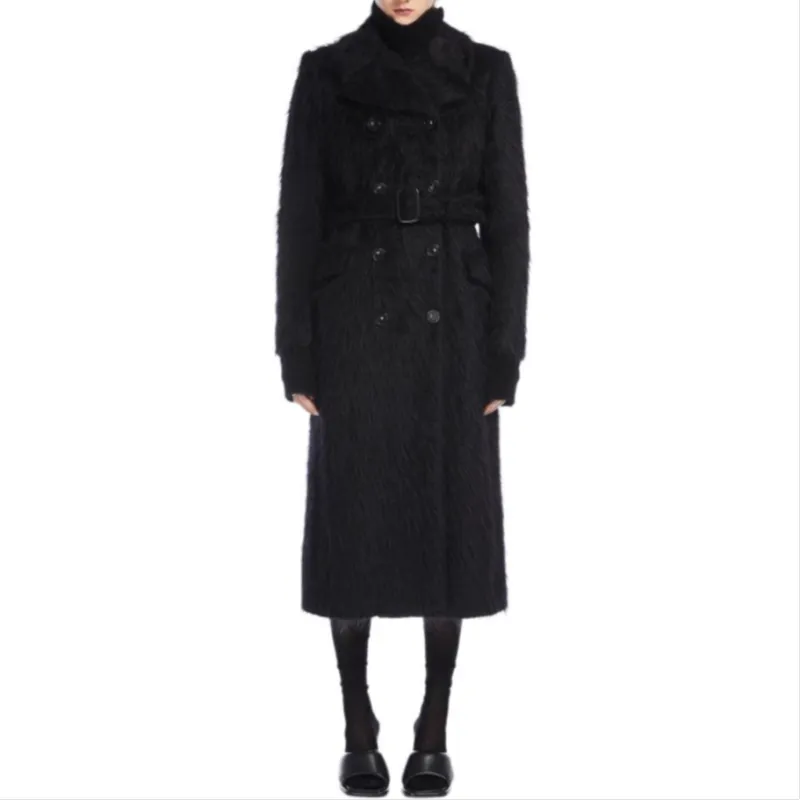 SportMax Coats Women's Black-2