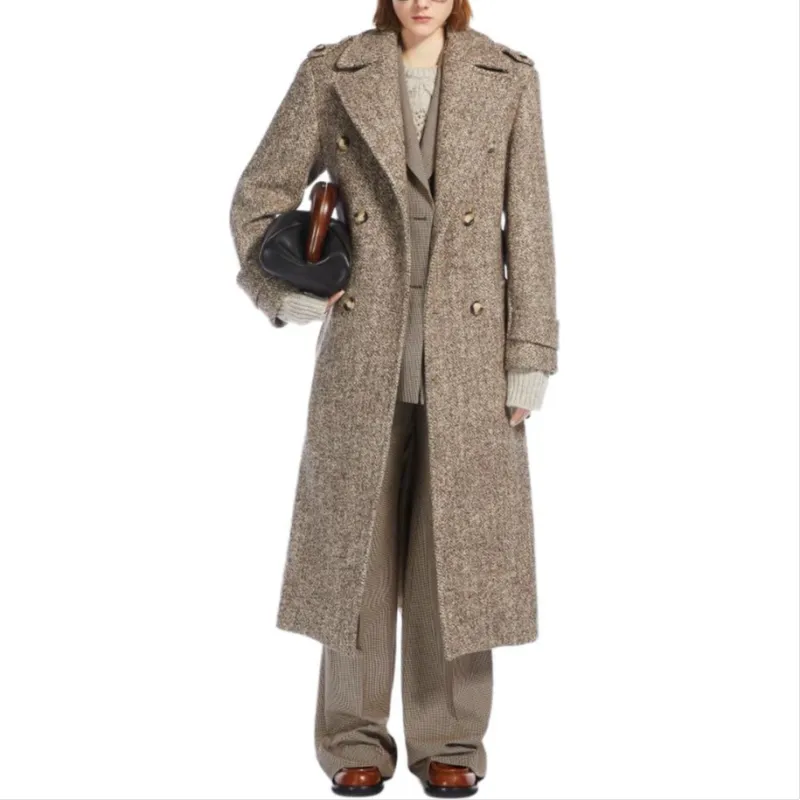SportMax Double Breasted Belted Coat-2