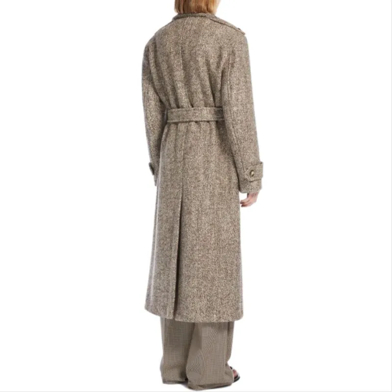 SportMax Double Breasted Belted Coat-3