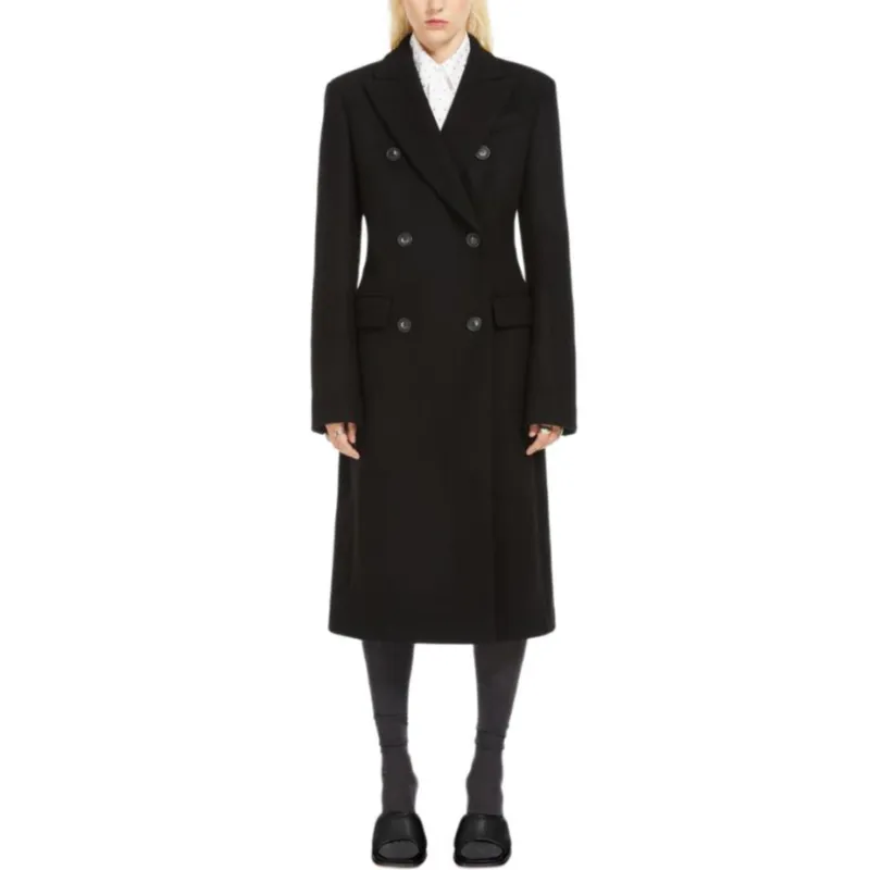 SportMax Double-breasted Coat-1