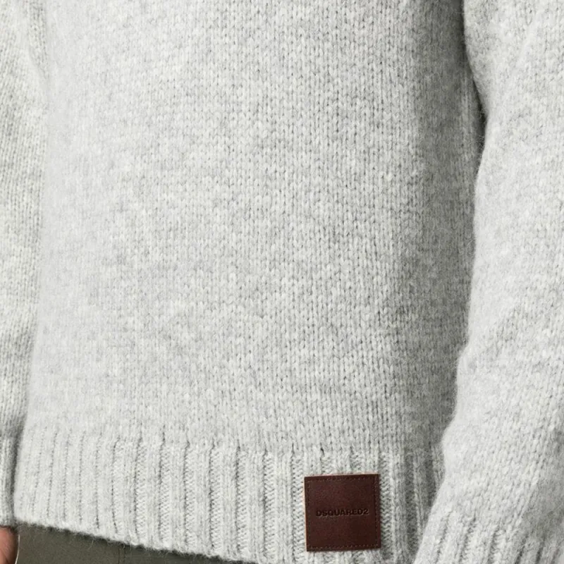 DSQUARED 2 FW22 Sweater Men's Gray-5