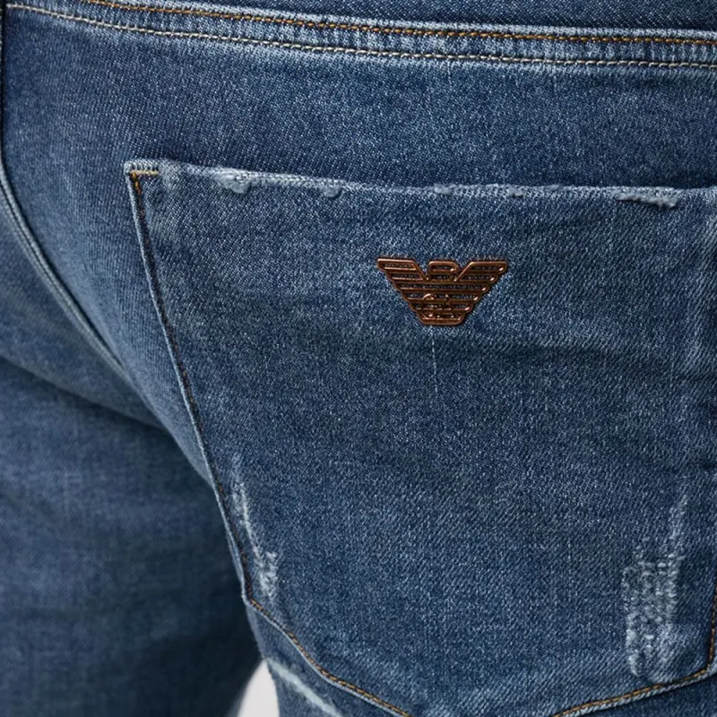 EMPORIO ARMANI Jeans Men's Blue-4