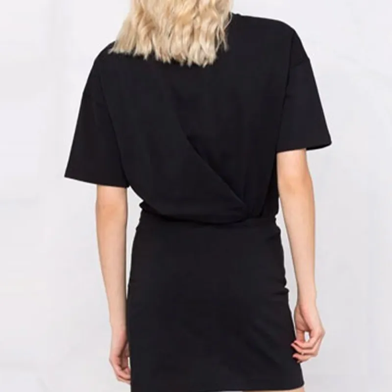 KENZO Logo Printed Crewneck Mini T Shirt Dress-6