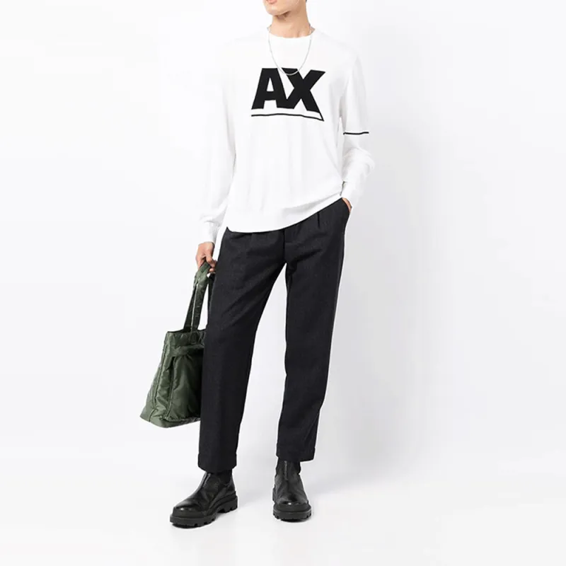 ARMANI EXCHANGEAE FW21 T Shirt Men's White-1