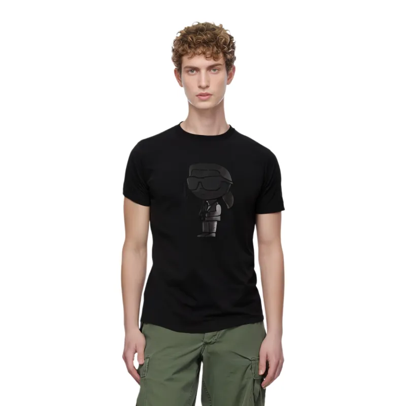KARL LAGERFELD T Shirt Men's Black-3