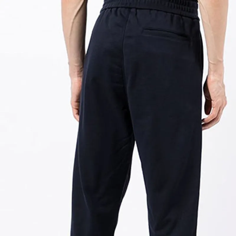 VERSACE VERSACE Knitted Sports Pants Men's Dark Blue-5