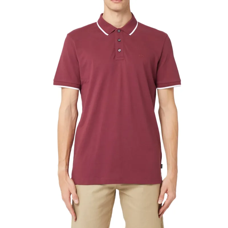 HUGO BOSS Polo Shirts Men Red-2