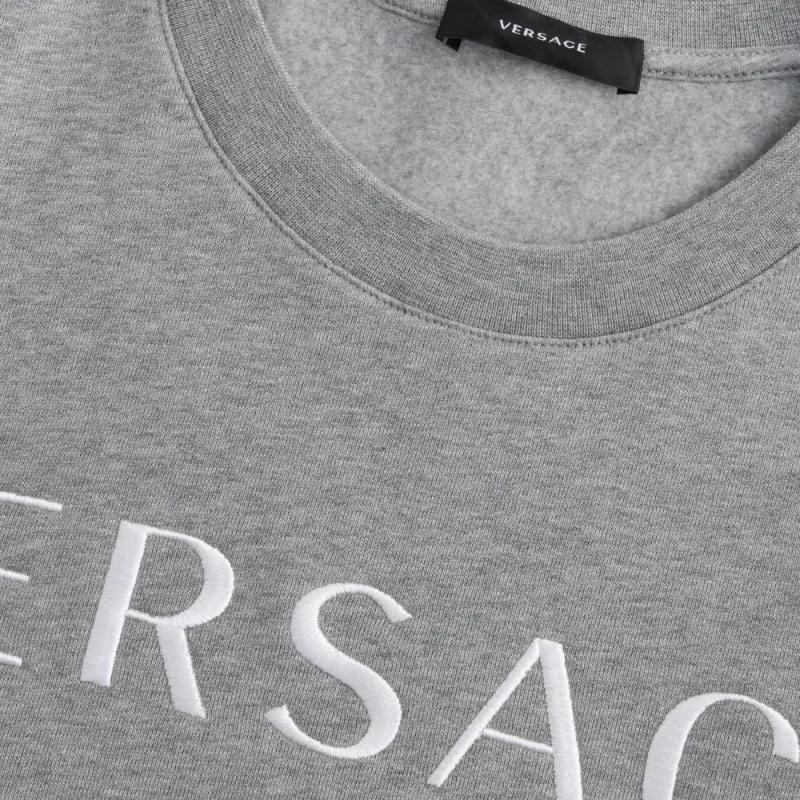 VERSACE FW24 Sweatshirt Men's Gray-3
