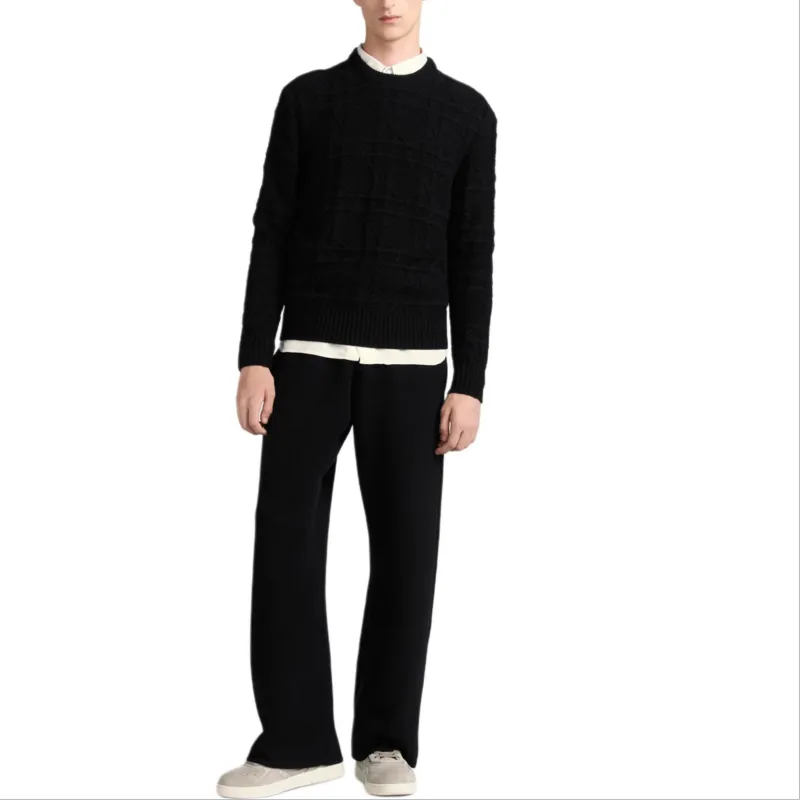 DIOR Icon FW24 Cashmere Sweater Men's Black-2