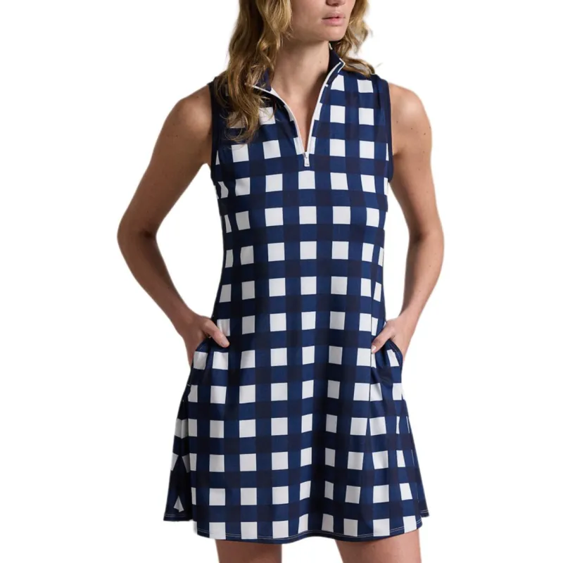 Polo Ralph Lauren FW24 Sleeveless Dress Women's Blue-2