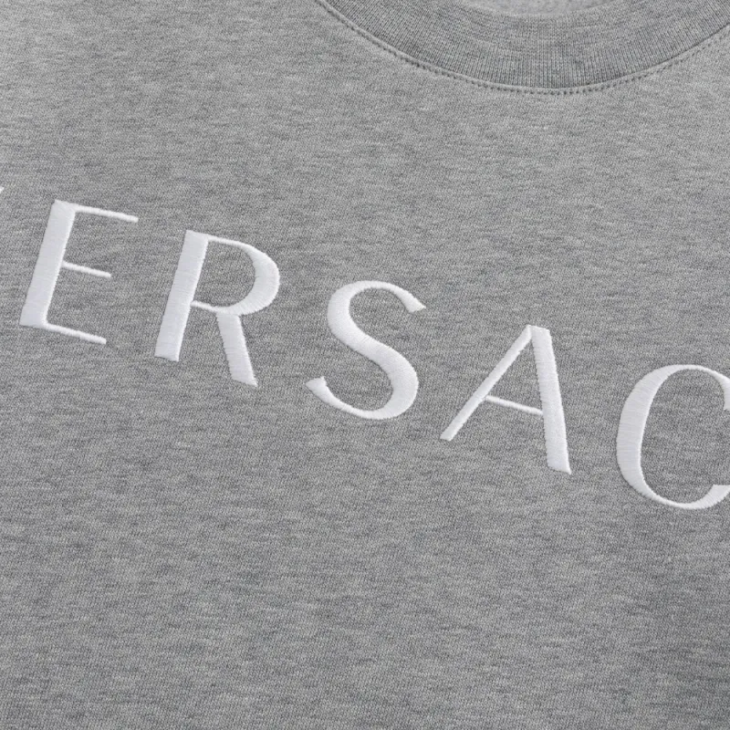 VERSACE FW24 Sweatshirt Men's Gray-2