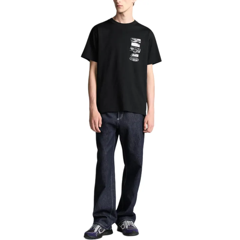 DIOR T Shirts Men Black-2