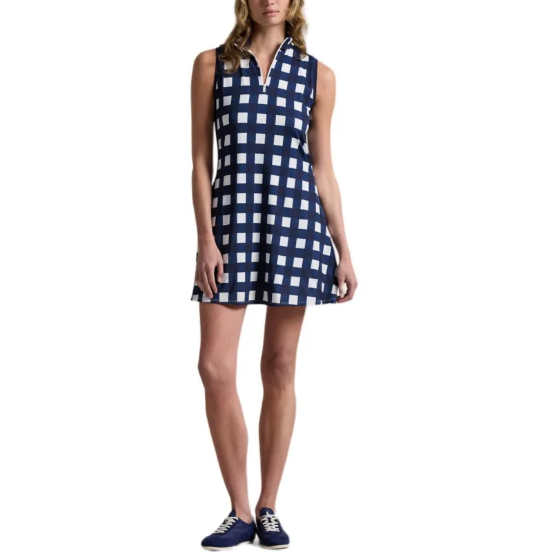Polo Ralph Lauren FW24 Sleeveless Dress Women's Blue-1