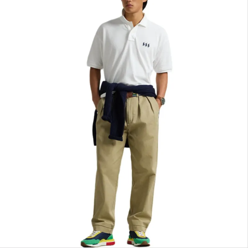 Polo Ralph Lauren FW24 Casual Pants Men's Khaki-1