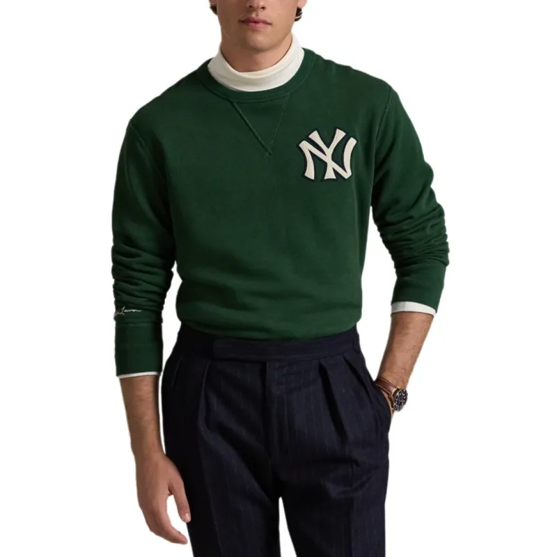 Polo Ralph Lauren x MLB FW24 Sweatshirt Men's Green-2