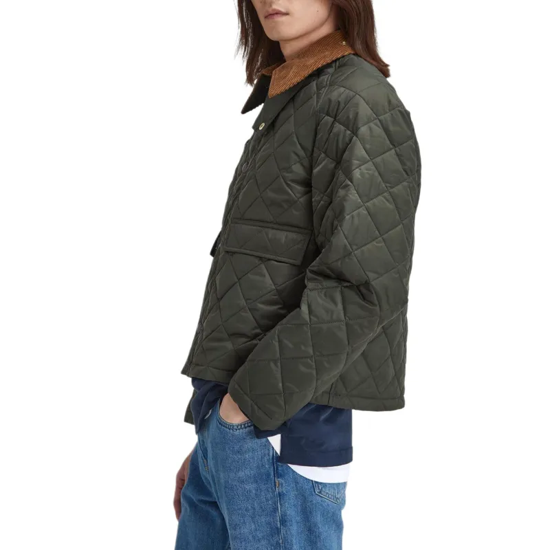 BARBOUR Puffer Jacket Men's Green-4